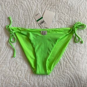 Becca Swim Bikini Bottom Neon Green